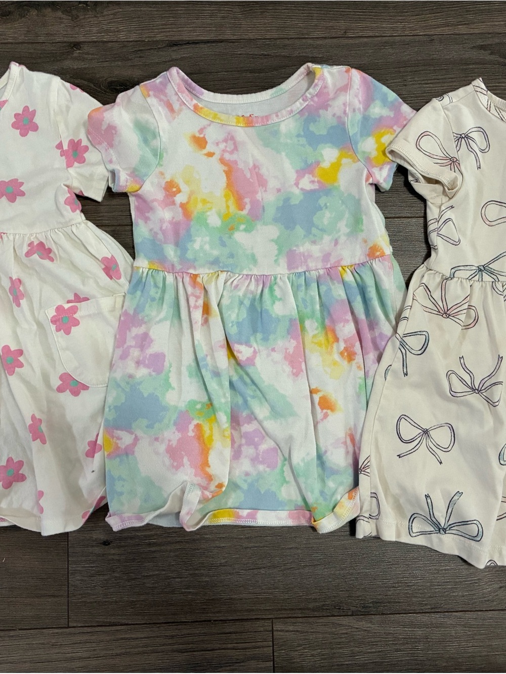 Three 3T dresses from old navy and cat & jack